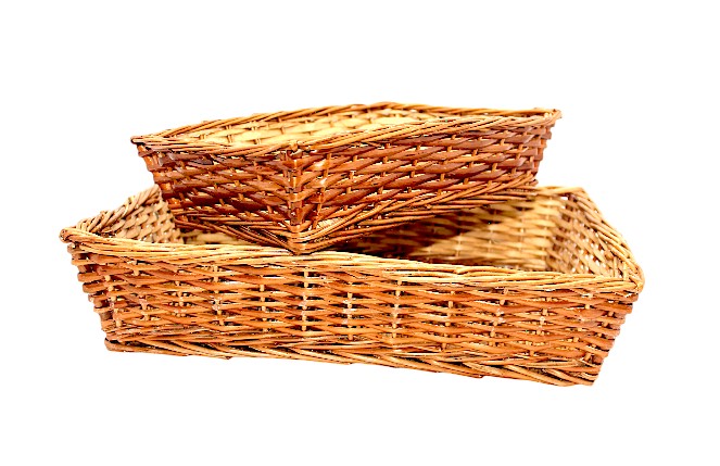Rectangle Multipurpose Cane Handmade Eco Friendly Basket