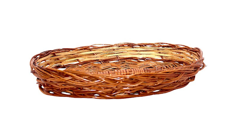 Oval Shape Multipurpose Cane Handmade Eco Friendly Basket