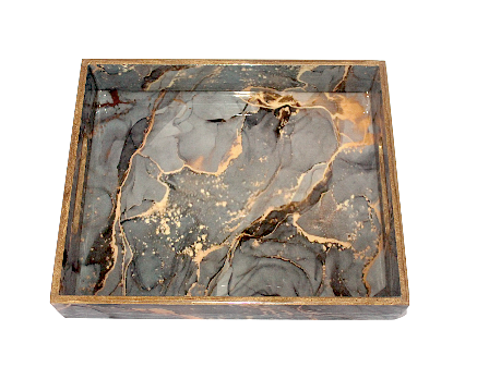 Grey and Golden Marble