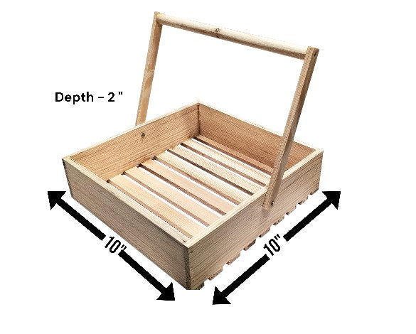 Square Basket 2" Depth