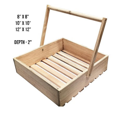 Square Basket 2" Depth