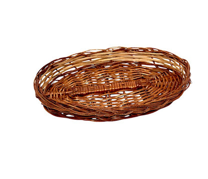 Oval Shape Multipurpose Cane Handmade Eco Friendly Basket