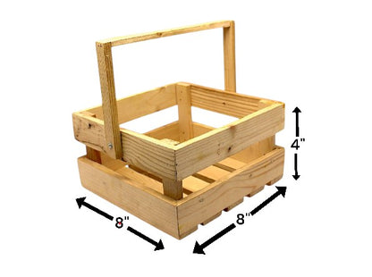 Square Basket 4" Depth
