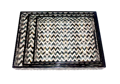 Black and White ZigZag
