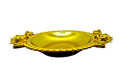 Oval Shape Lightweight Plastic Tray with Handle