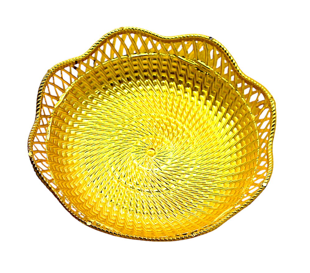 Designer Plastic Gift Hamper Round Basket