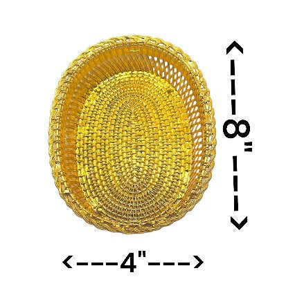 Oval Shape Plastic Tray for Gift Hamper