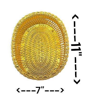 Oval Shape Plastic Tray for Gift Hamper