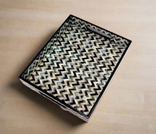Black and White ZigZag